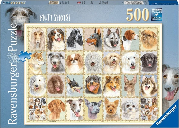 Ravensburger 500 Parça Portreleri Puzzle ürün görseli 1