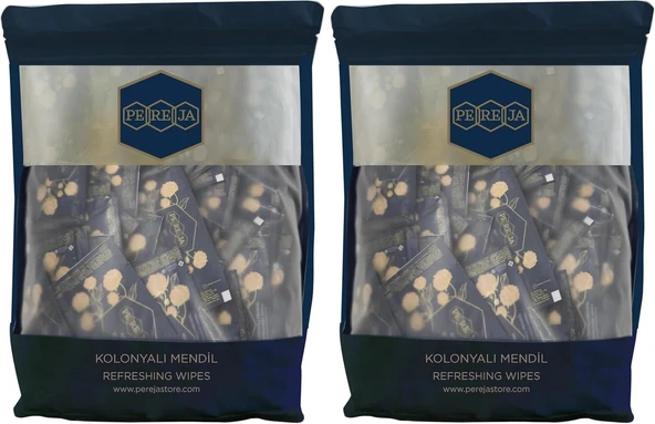 Pereja Kolonyalı Mendil 5X10 Doypack Pudra X 50 (2 Paketi) ürün görseli 1