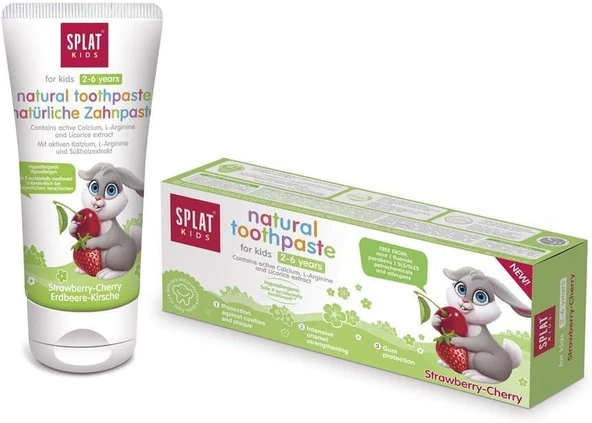 Splat Kids Wild Strawberry-Cherry Macunu, 50 Ml ürün görseli 1