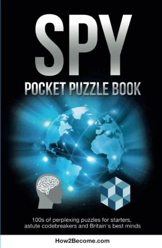 Spy Pocket Puzzle Book: 100S Of Perplexing Puzzles For Starters, Astute Codebreakers And Britain'S Best Minds (The Puzzle Series) ürün görseli 1