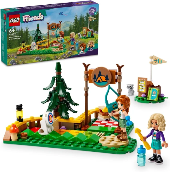 Friends Macera Kampı Okçuluk Alanı 42622-6 Yaş Üzeri Çocuklar Için Autumn Nova Minifigürü İçeren Yaratıcı Oyuncak Yapım Seti (157 Parça) ürün görseli 1