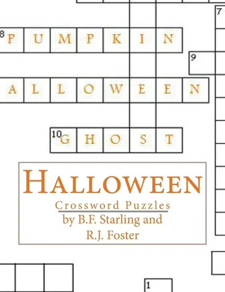 Halloween: Crossword Puzzles ürün görseli 1