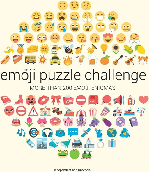 The Emoji Puzzle Challenge: More Than 200 Emoji Enigmas ürün görseli 1