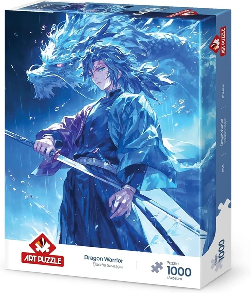 Puzzle Ejderha Savaşçısı 1000 Parça Puzzle ürün görseli 1