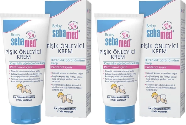 Baby Ph 5.5 Parabensiz Pişik Önleyici (1 X 50 Ml) 2Li Paket ürün görseli 1