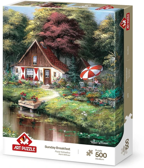 Puzzle Pazar Kahvaltısı 500 Parça Puzzle ürün görseli 1