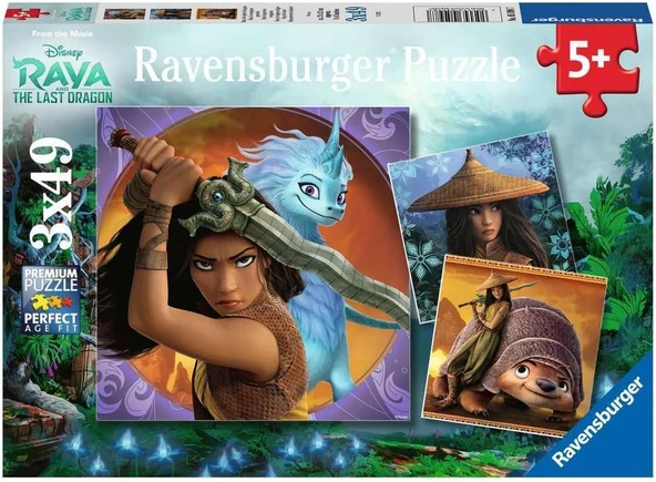 Ravensburger 3X49P Puzzle W. Raya ürün görseli 1