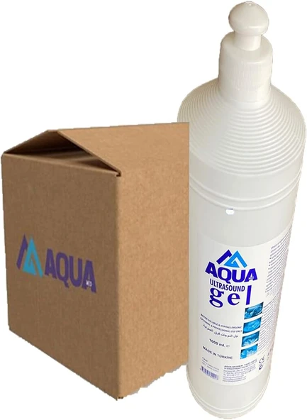Aqua Ultrason Jeli 1000 Ml Ultrason Ekg Jeli 1 Li̇tre ürün görseli 1