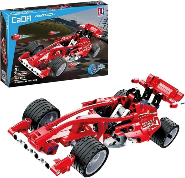 Formula Racing C52016W - Çekiş Motoru (144 Parça, Technic'E Uyumlu, Örnek, 42026) ürün görseli 1