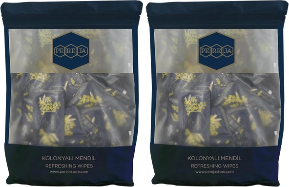 Pereja Kolonyalı Mendil 5X10 Doypack Mimoza X 50 (2 Paketi) ürün görseli 1