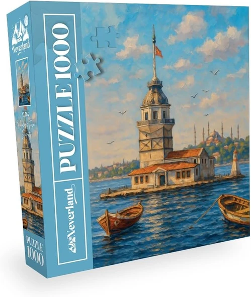 1000 Parça - Maiden’S Tower Serenity (Kiz Kulesi̇ Saki̇nli̇ği̇) ürün görseli 1