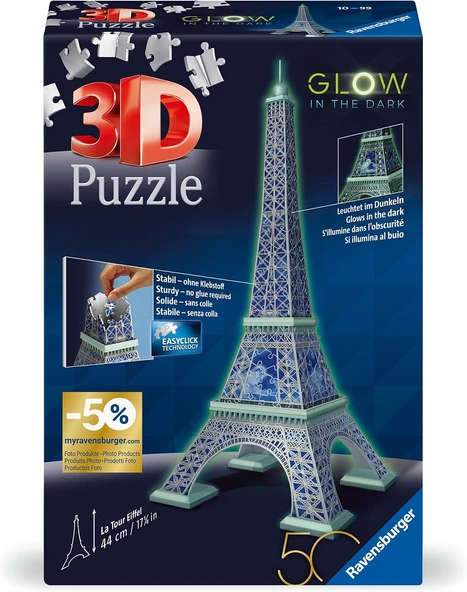Ravensburger 3D Puzzle Eyfel Kulesi ürün görseli 1