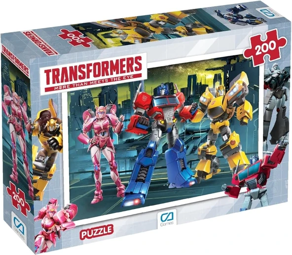 Ca Games Transformers 200 Parça 33X48Cm Çocuk Puzzle Yapboz Serisi ürün görseli 1