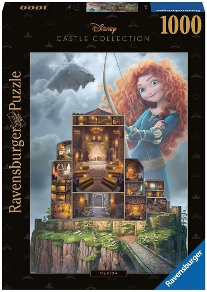 Ravensburger 1000 Parça Puzzle W. Merida Şato ürün görseli 1