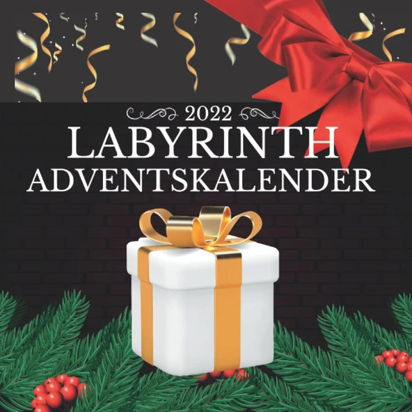 Independently Published Adventskalender Labyrinth Rätsel - Labyrinthe Buch Mit 72 Puzzles In 3 Schwierigkeitsstufen Von Leicht Bis Schwer: Jeden Tag Neue Labyrinth Rätsel Für ... Erwachsene, Jugendli ürün görseli 1
