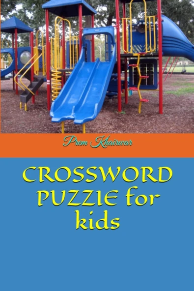 Independently Published Crossword Puzzie For Kids ürün görseli 1