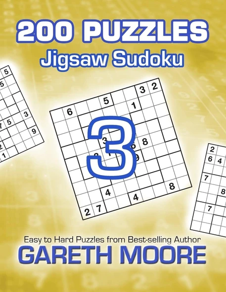 Jigsaw Sudoku 3: 200 Puzzles ürün görseli 1