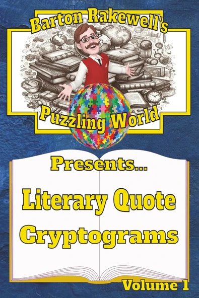 Independently Published Barton Rakewell'S Puzzling Presents Literary Quote Cryptograms ürün görseli 1
