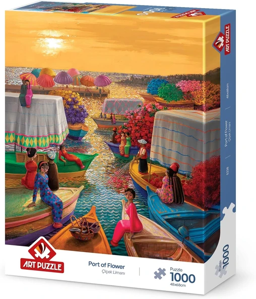 Puzzle Çiçek Limanı 1000 Parça Puzzle ürün görseli 1