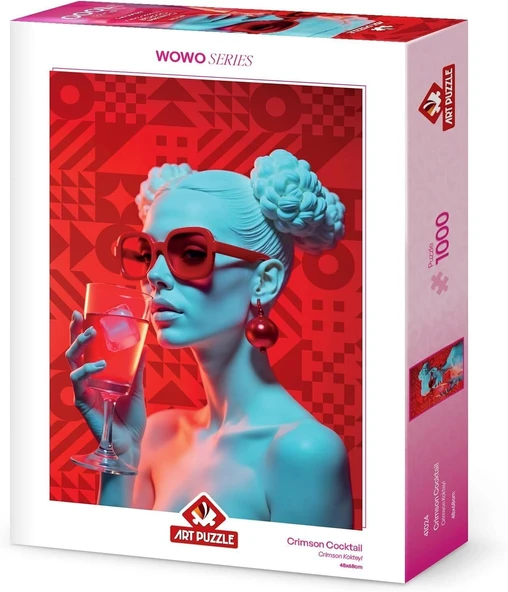 Puzzle Crimson Kokteyl 1000 Parça Puzzle ürün görseli 1