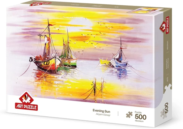 Puzzle Akşam Güneşi 500 Parça Puzzle ürün görseli 1