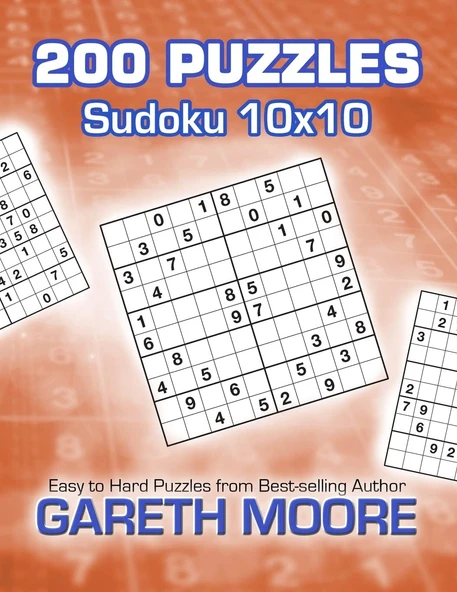 Sudoku 10X10: 200 Puzzles ürün görseli 1