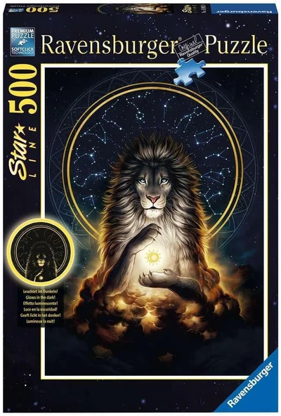Ravensburger Line Serisi-500 Parça Aslan Puzzle ürün görseli 1