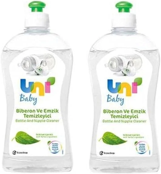 Uni Baby 500 Ml Biberon Emzik Temizleyici X 2 Adet ürün görseli 1