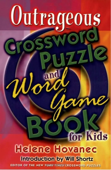 Outrageous Crossword Puzzle And Word Game Book For Kids ürün görseli 1