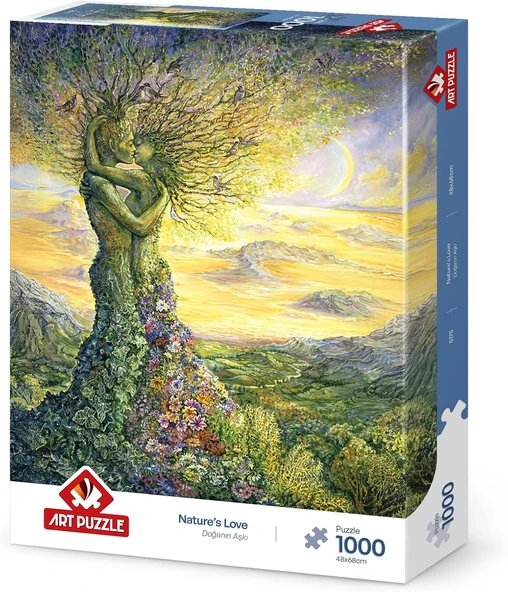Puzzle Doğanın Aşkı 1000 Parça Puzzle ürün görseli 1