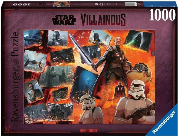 Ravensburger 1000P Puzzle Wars Vill Moff Gideon ürün görseli 1