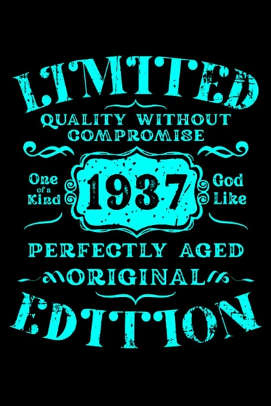 Independently Published Limited Birthday Edition 1937 Born Year Grunge Line Art: Puzzle Book - 100X Sudoku Hard - Limited Edition Used Birthday Gift, ... Mystery, Note, Book, Br ürün görseli 1