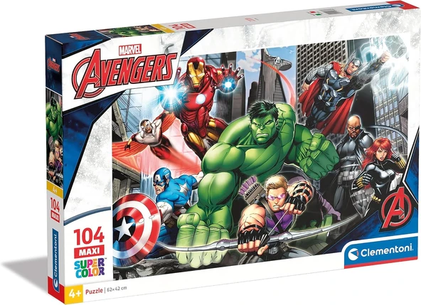 - 104 Maxi Parça Puzzle - Avengers ürün görseli 1