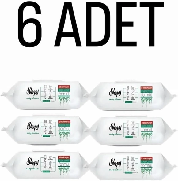 Sleepy Easy Clean Yüzey Temizlik Havlusu 100 Yaprak 3 Adet ürün görseli 1