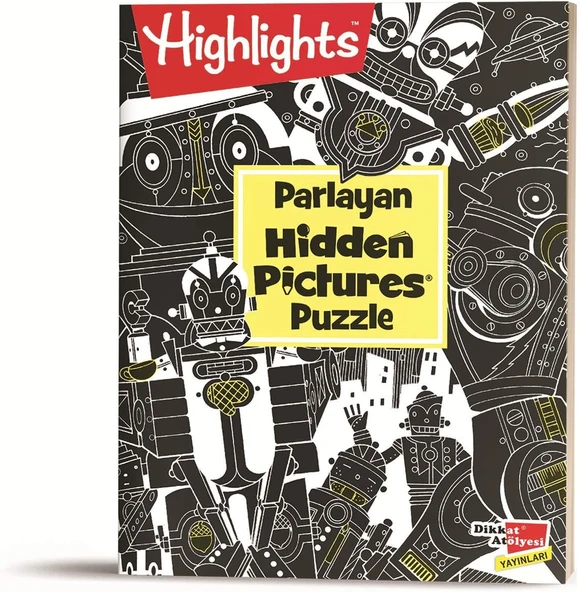Dikkat Atölyesi Yayınları Highlights: Parlayan Hidden Pictures Puzzle ürün görseli 1