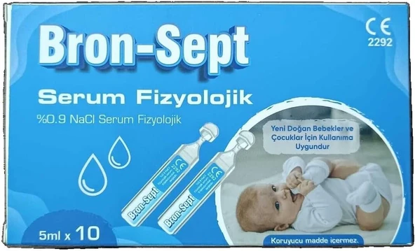 Bron-Sept Fi̇zyoloji̇k 5 Ml 10'Lu Flakon ürün görseli 1