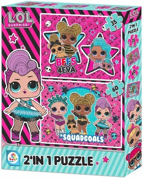 L.O.L. Surprise! Mabbels 2İn1 Puzzle ürün görseli 1