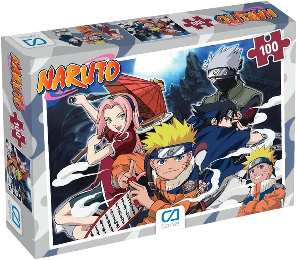 Ca Games Naruto Temalı 100 Parça 34X24Cm Çocuk Puzzle Yapboz Serisi ürün görseli 1