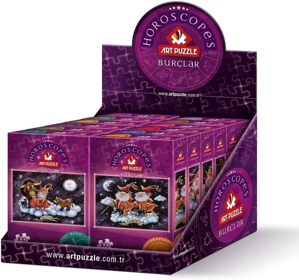 Puzzle Aslan Burcu 100 Parça Puzzle ürün görseli 1