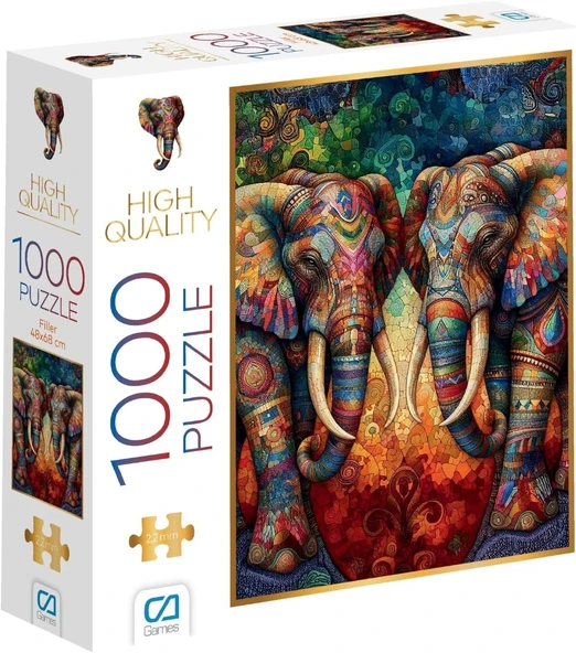Ca Games Filler 1000 Parça 2,2Mm Kalınlık 48X68Cm Profesyonel Hobi Puzzle Yapboz Serisi ürün görseli 1