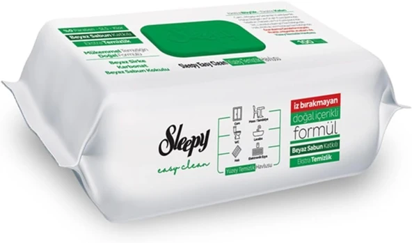 Sleepy Easy Clean Yüzey Temizlik Havlusu 100'Lü ürün görseli 1