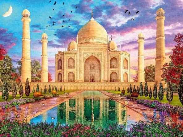Ravensburger 1500 Parçalı Puzzle Taj Mahal ürün görseli 1