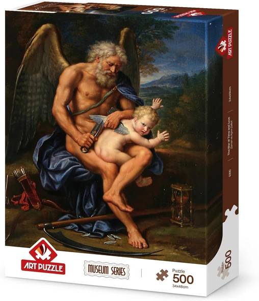 Puzzle Zaman Aşkın Savaşı 500 Parça Puzzle ürün görseli 1