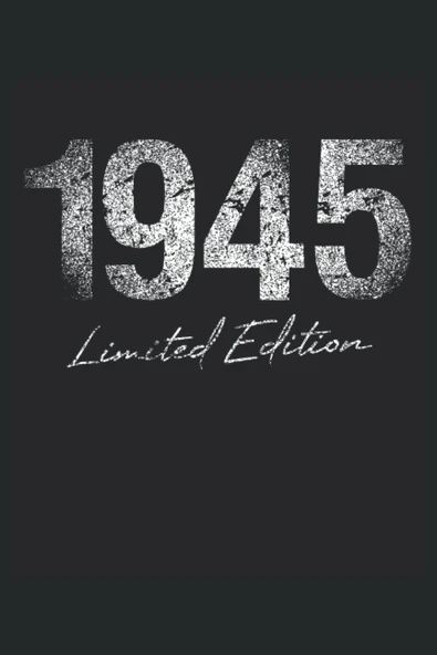 Independently Published Limited Birthday Edition 1945 Born Year Grunge Line Art: Puzzle Book - 100X Sudoku Easy - Limited Edition Used Birthday Gift, Mystery, Note, Book, Brain ürün görseli 1