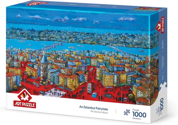 Puzzle Bir İstanbul Masalı 1000 Parça Puzzle ürün görseli 1