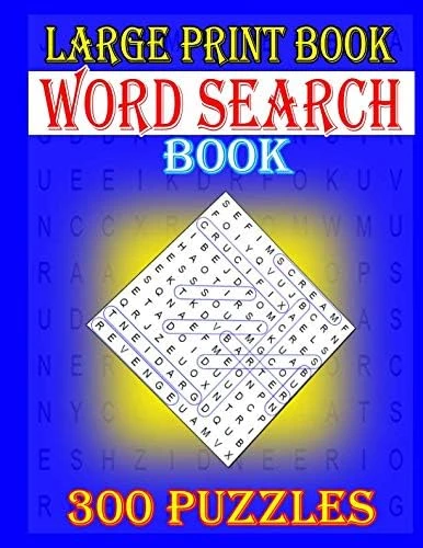 Large Print Book Word Search Puzzle: 300 Puzzles ürün görseli 1