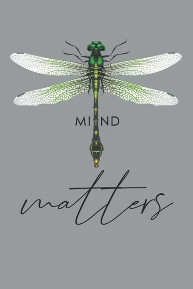 Independently Published Mind Matters Dragonfly Insect Ambition Motivation Focus Psychology: Puzzle Book - Funny Dragonfly Thought Spirit, Gift Idea - A5 (6X9) - 125 Pages - ... Puzzle, Note, Book, Sk ürün görseli 1