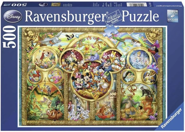 Ravensburger 500 Parça Ailesi Puzzle ürün görseli 1