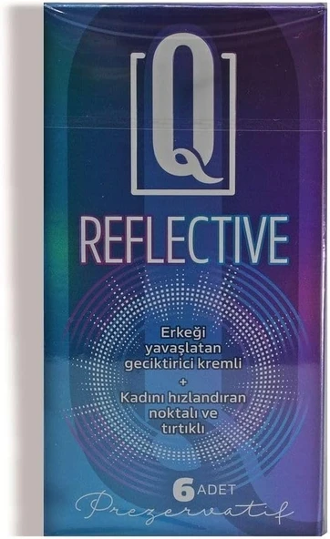 Q Kondom Reflective 6'Lı ürün görseli 1