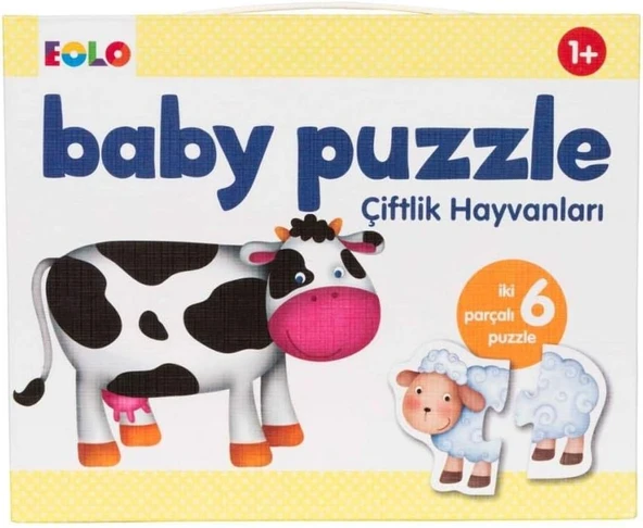 Baby Puzzle - Çiftlik Hayvanları ürün görseli 1